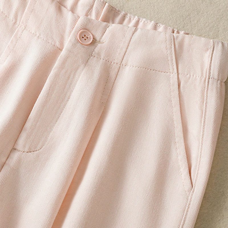 Pantalones casuales de encaje con diseño de patchwork de Buddha Stones para mujer, cintura alta, pierna ancha, largo hasta el tobillo, con bolsillos y cremallera. - image 11