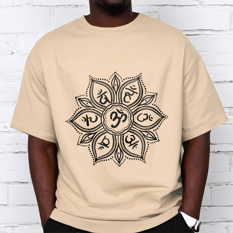 Camiseta con diseño de mandala y Buddha Stones, Om Mani Padme Hum Mantra - image 12
