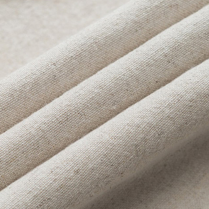 Pantalones casuales sueltos de algodón y lino con botones de rana para hombre, de Buddha Stones, con bolsillos, de longitud 7-8 - image 10