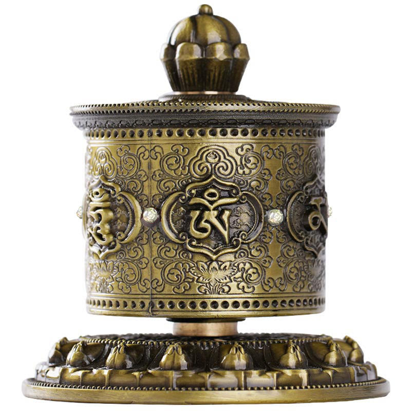Decoración del coche de la rueda de oración de bendición tibetana