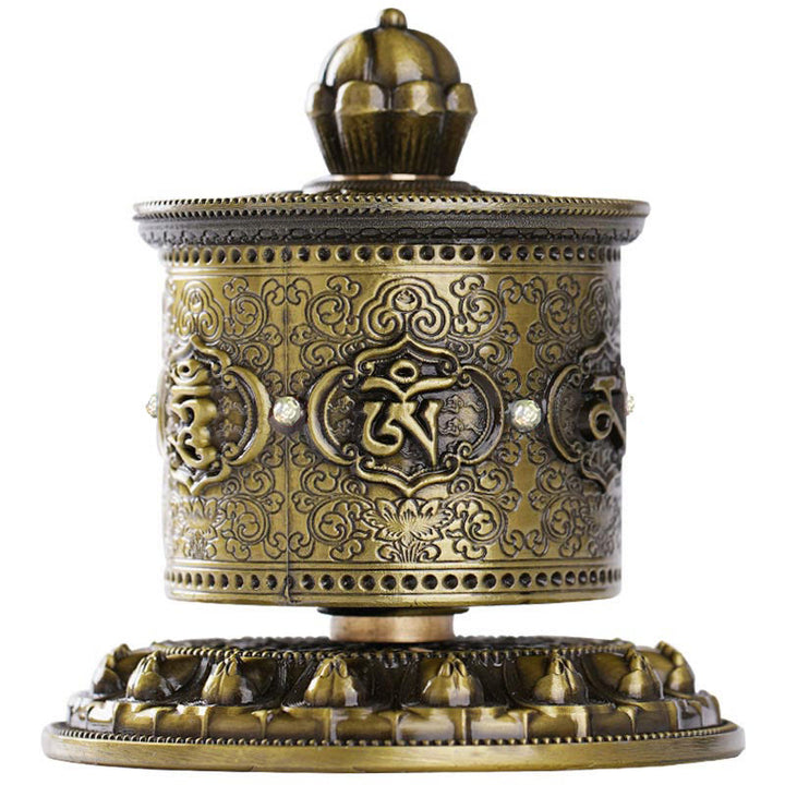 Decoración del coche de la rueda de oración de bendición tibetana