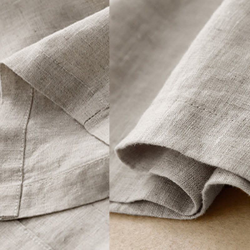 Pantalones capri de verano con cintura elástica y pernera ancha para mujer con bolsillos de Buddha Stones - image 22