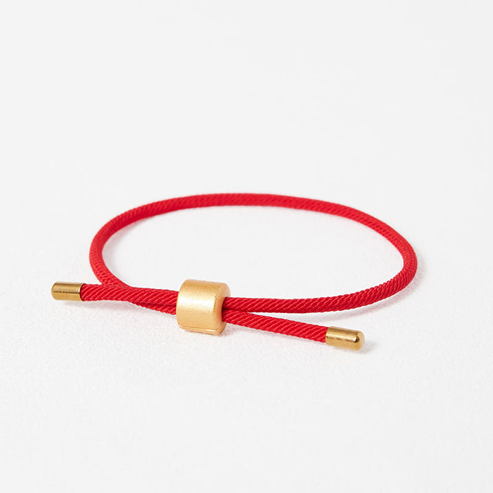 Pulsera de hilo rojo de la suerte con Buddha Stones - image 1