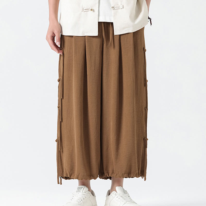 Pantalones de licra con diseño holgado de Buddha Stones , informales, con cordón en la cintura, para hombre, de longitud 7-8, con bolsillos - Perú - US/UK/AU46, EU56 (5XL) - image 33