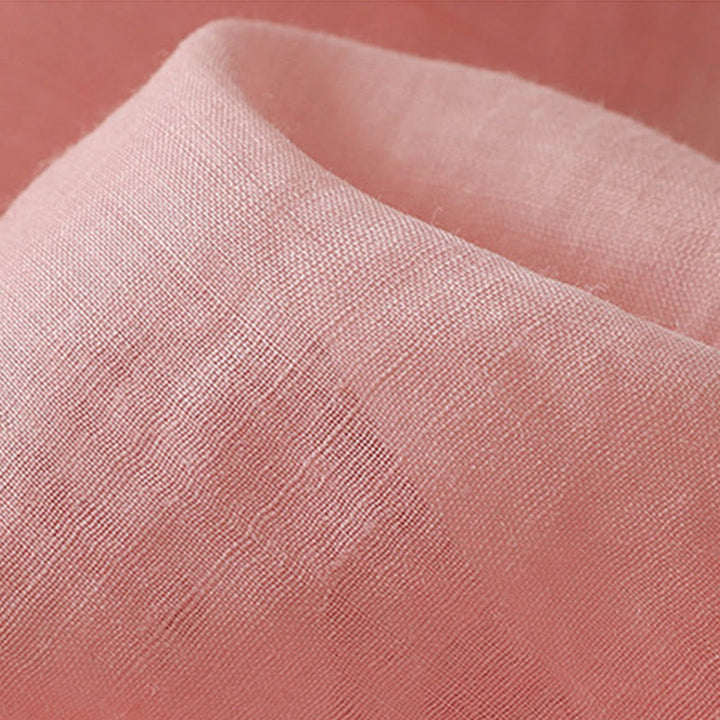 Camisa de lino y algodón para mujer con bordado de flores y Buddha Stones, de botonadura sencilla - image 36