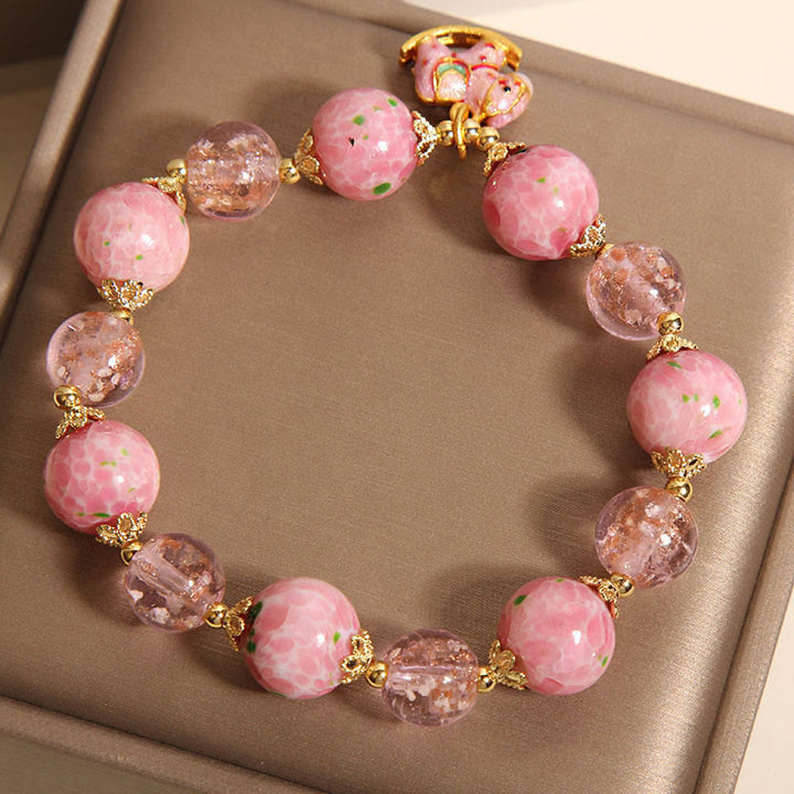 Pulsera Liuli con Buddha Stones y balancín del Año del Caballo - image 4