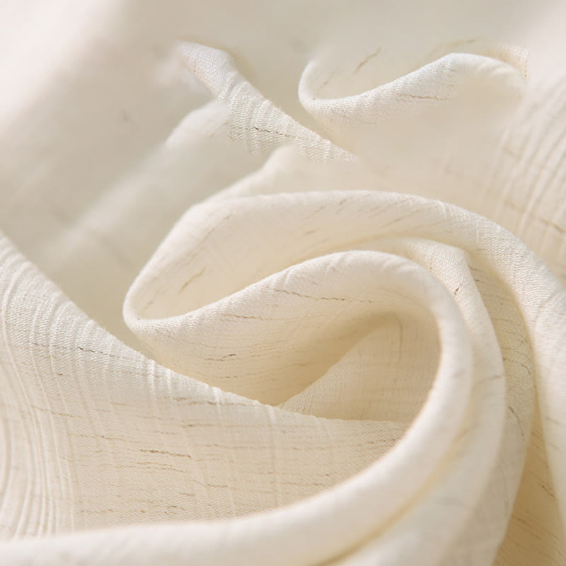 Falda pantalón con abertura y bolsillos para mujer, diseño de Buddha Stones en color liso - image 9