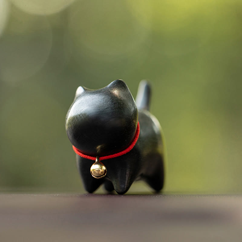 Buddha Stones, sándalo verde, hoja pequeña, sándalo rojo, animales lindos, gato, decoración relajante y de paz. - image 13
