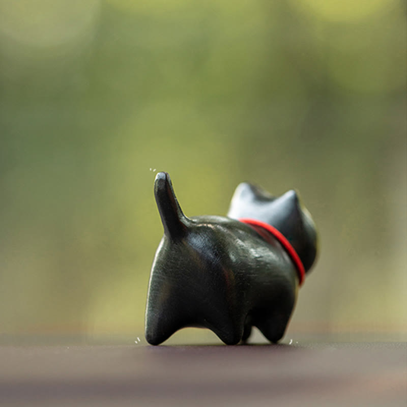 Buddha Stones, sándalo verde, hoja pequeña, sándalo rojo, animales lindos, gato, decoración relajante y de paz. - image 12