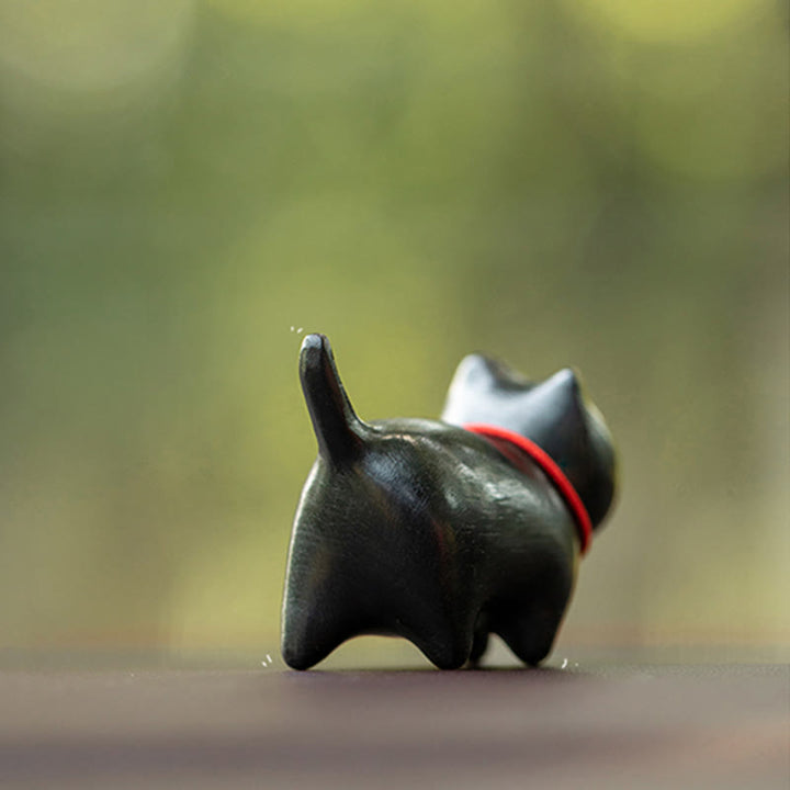 Buddha Stones, sándalo verde, hoja pequeña, sándalo rojo, animales lindos, gato, decoración relajante y de paz. - image 12
