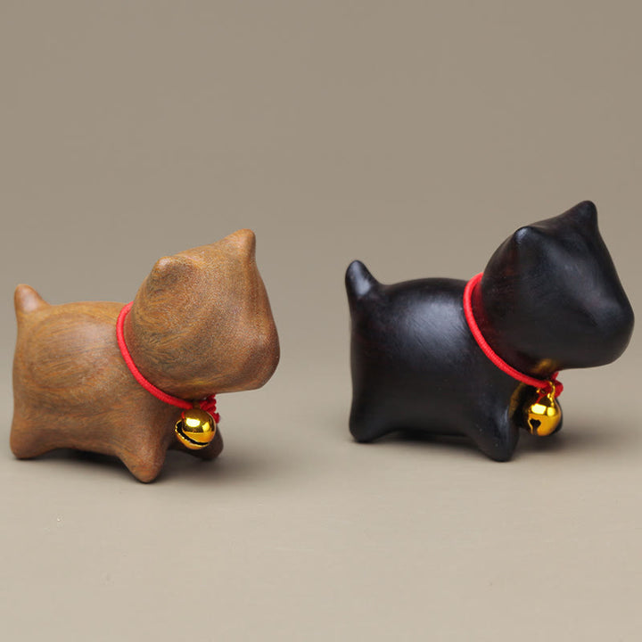 Buddha Stones, sándalo verde, hoja pequeña, sándalo rojo, animales lindos, gato, decoración relajante y de paz. - image 31