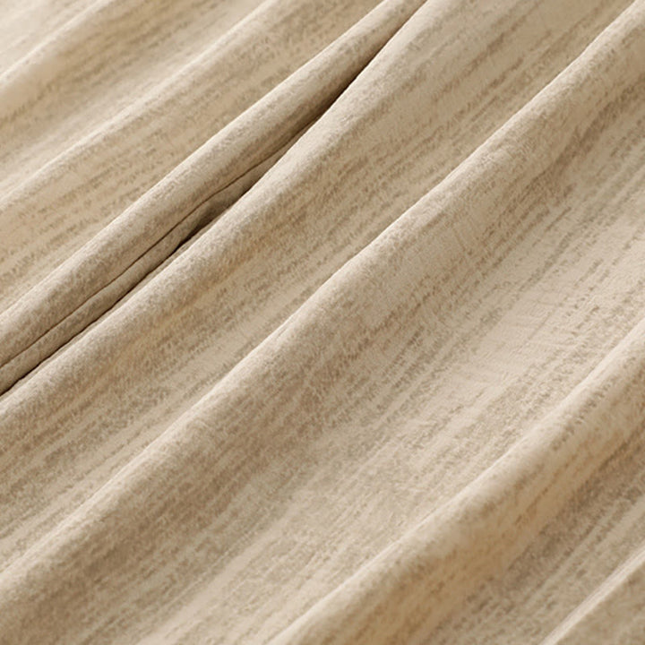 Pantalones anchos de algodón con diseño texturizado y cordones de Buddha Stones para mujer, informales, de verano, con bolsillos - image 3