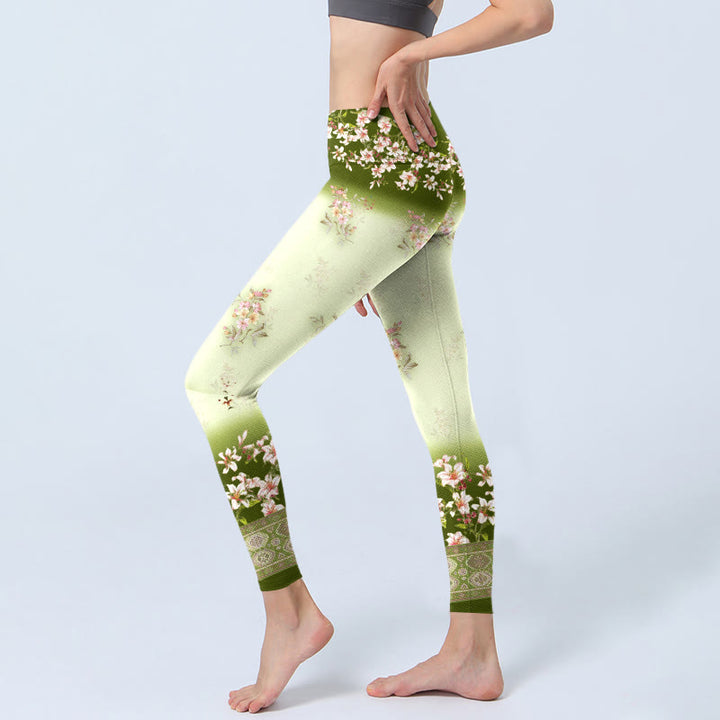 Leggings de yoga para mujer con estampado de Buddha Stones - image 2