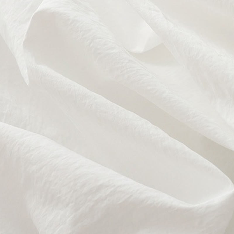 Falda de mujer con cintura elástica y bolsillos de Buddha Stones, líneas sencillas - image 10