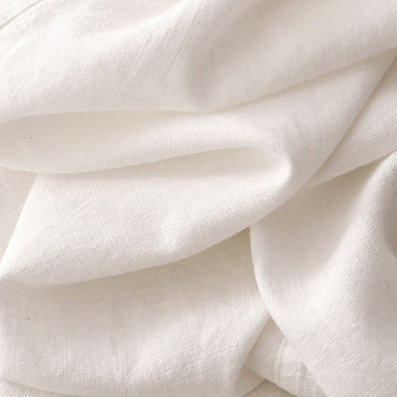 Falda de algodón con cintura elástica y cordón ajustable de Buddha Stones para mujer - image 13