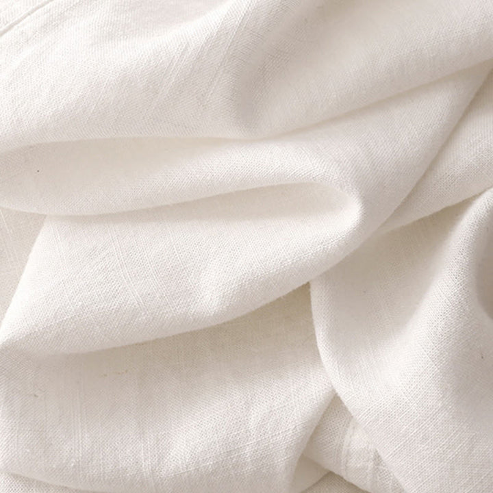 Falda de algodón con cintura elástica y cordón ajustable de Buddha Stones para mujer - image 13