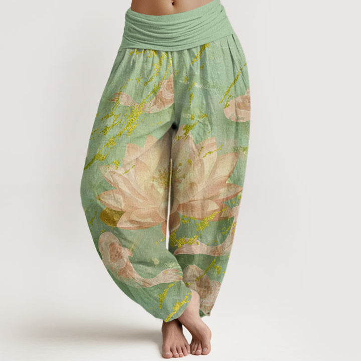 Pantalones Buddha Stones - Verde claro - US22，UK/AU26，EU54 (6XL) - image 4