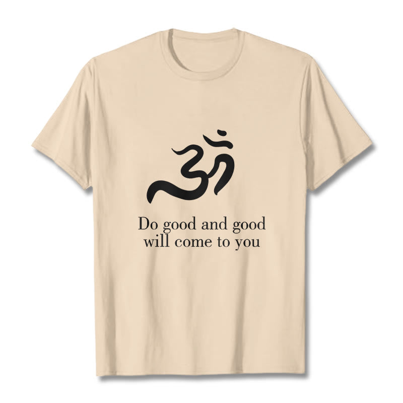 Camiseta de algodón con diseño espiritual sánscrito y símbolo Om de Buddha Stones - Sopa de mariscos - 2XL - image 9