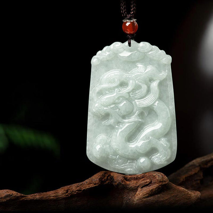 Collar con colgante de amuleto de abundancia del zodíaco chino de 12 Buddha Stones de jade natural - image 18