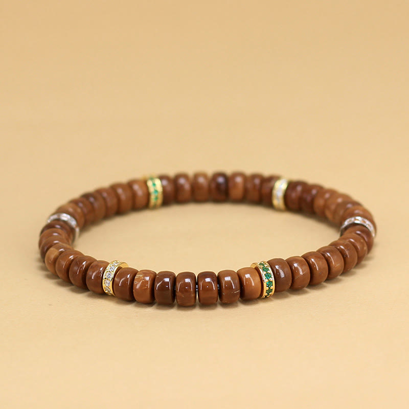 Pulsera de protección de la suerte con semillas de kuka y Buddha Stones - image 4