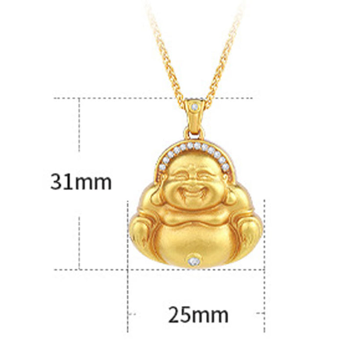Colgante de cobre con diseño de Buddha Stones de Buda - image 7