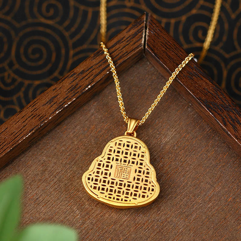 Colgante de cobre con diseño de Buddha Stones de Buda - image 3