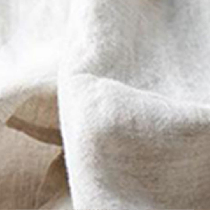 Pantalones casuales de algodón Buddha Stones con dobladillo con abertura para mujer, de pierna ancha y bolsillos, de largo 7-8 - image 4