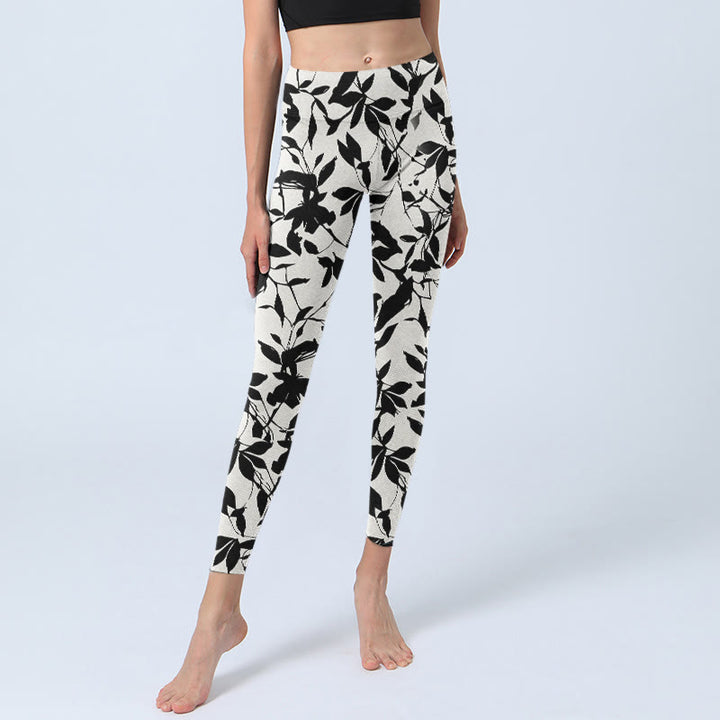 Leggings de yoga para mujer con estampado de Buddha Stones - image 5