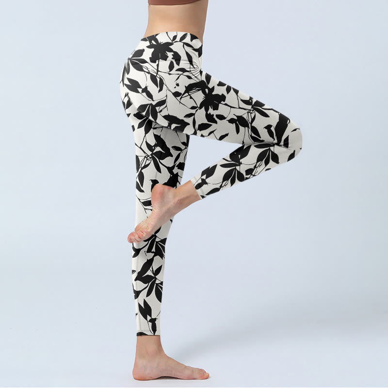 Leggings de yoga para mujer con estampado de Buddha Stones - image 3