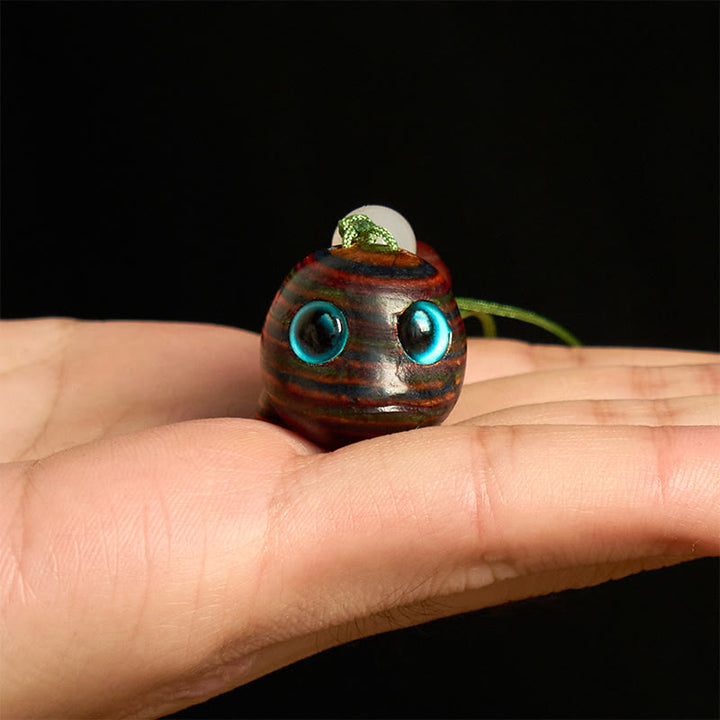 Buddha Stones, arcoíris, eucalipto, delfín, tallado con un efecto positivo, decoración para colgar en el teléfono. - image 12