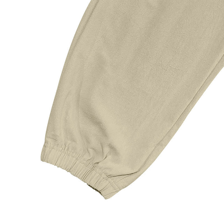 Pantalones cargo de lino con cordón y bolsillos para hombre, de color liso, con Buddha Stones - image 25