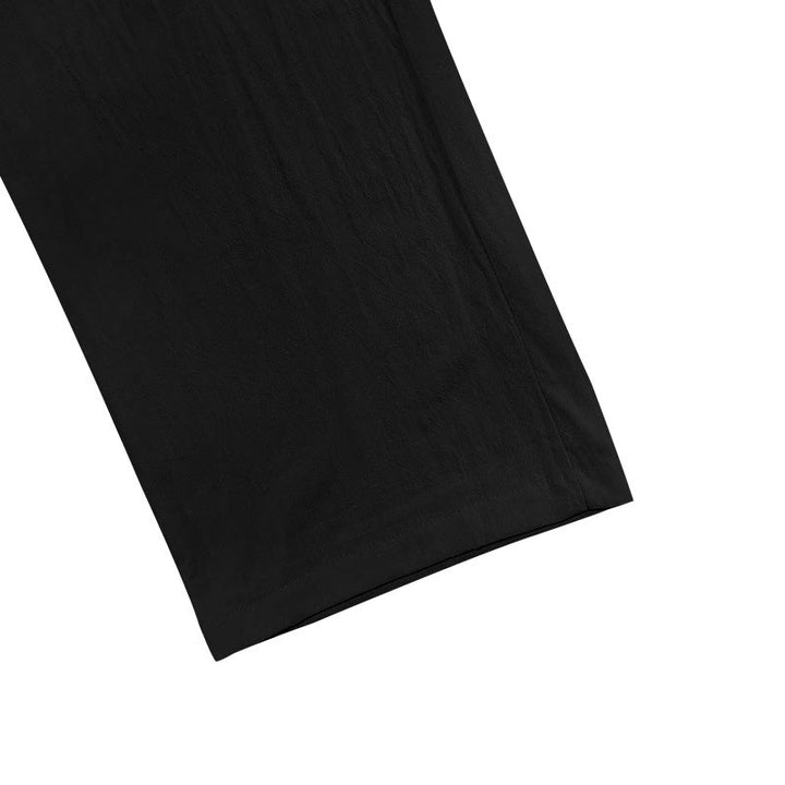 Pantalones casuales de algodón con botones y bolsillos para hombre , de Buddha Stones - image 13