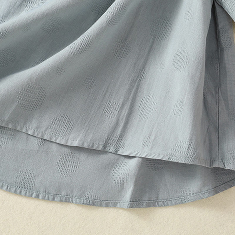 Conjunto de 2 piezas de camisa de manga corta y pantalones harén para mujer con Buddha Stones y ropa de meditación - image 7