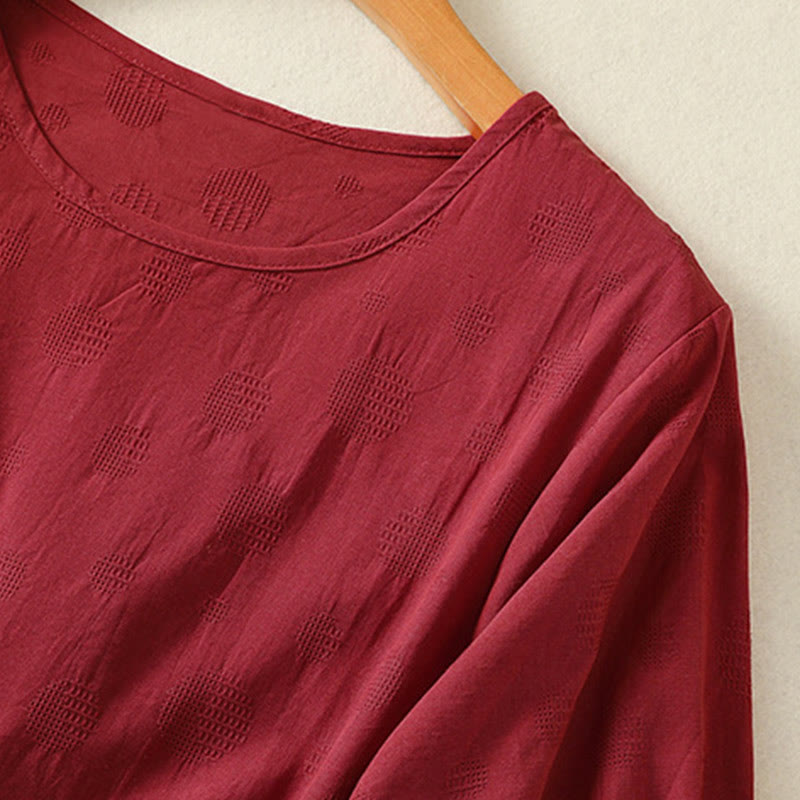 Conjunto de 2 piezas de camisa de manga corta y pantalones harén para mujer con Buddha Stones y ropa de meditación - image 29