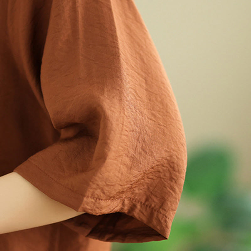 Conjunto de 2 piezas de ropa de meditación informal con cuello alto y pantalones holgados para mujer con Buddha Stones - image 6