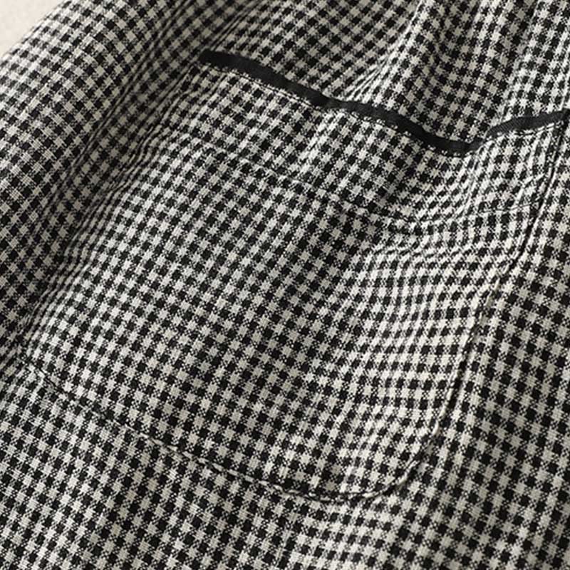 Pantalones harén de lino y algodón para mujer con estampado de Buddha Stones y bolsillos, con cordón ajustable - image 6