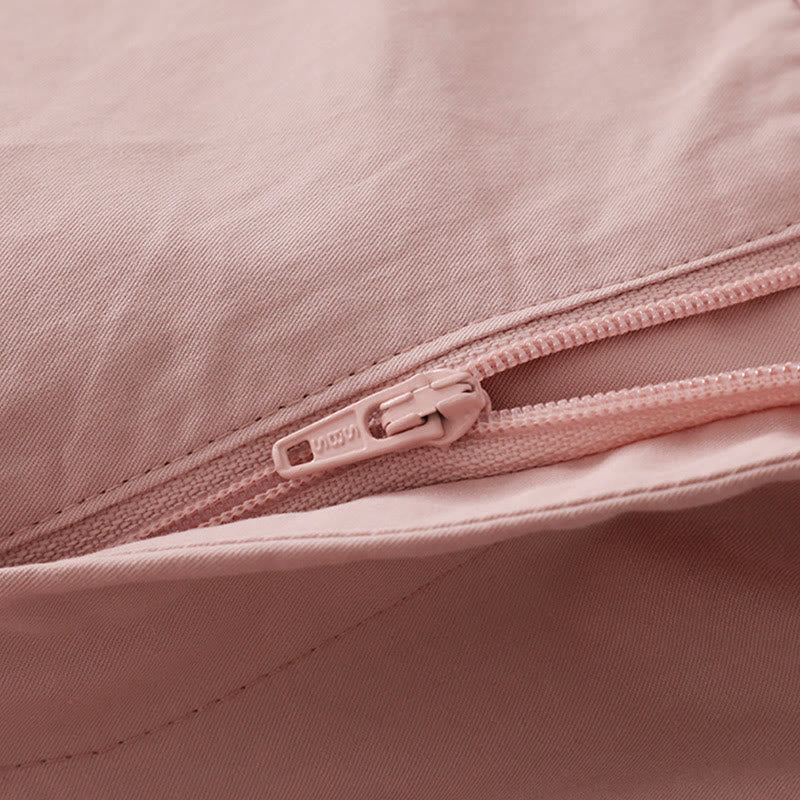 Pantalones casuales Buddha Stones de cintura alta, lisos, de poliéster, para mujer, de pierna ancha, largos 7-8, con bolsillos - image 12