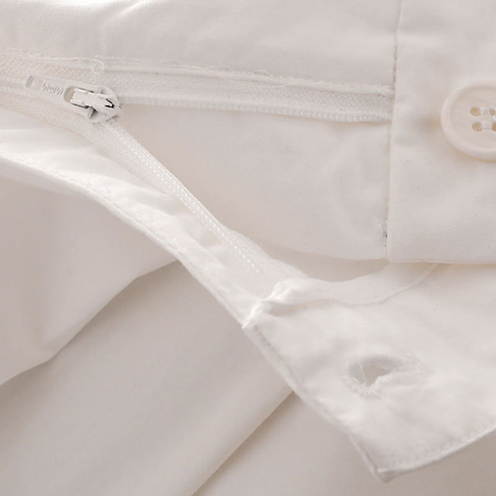 Pantalones casuales Buddha Stones de cintura alta, lisos, de poliéster, para mujer, de pierna ancha, largos 7-8, con bolsillos - image 15