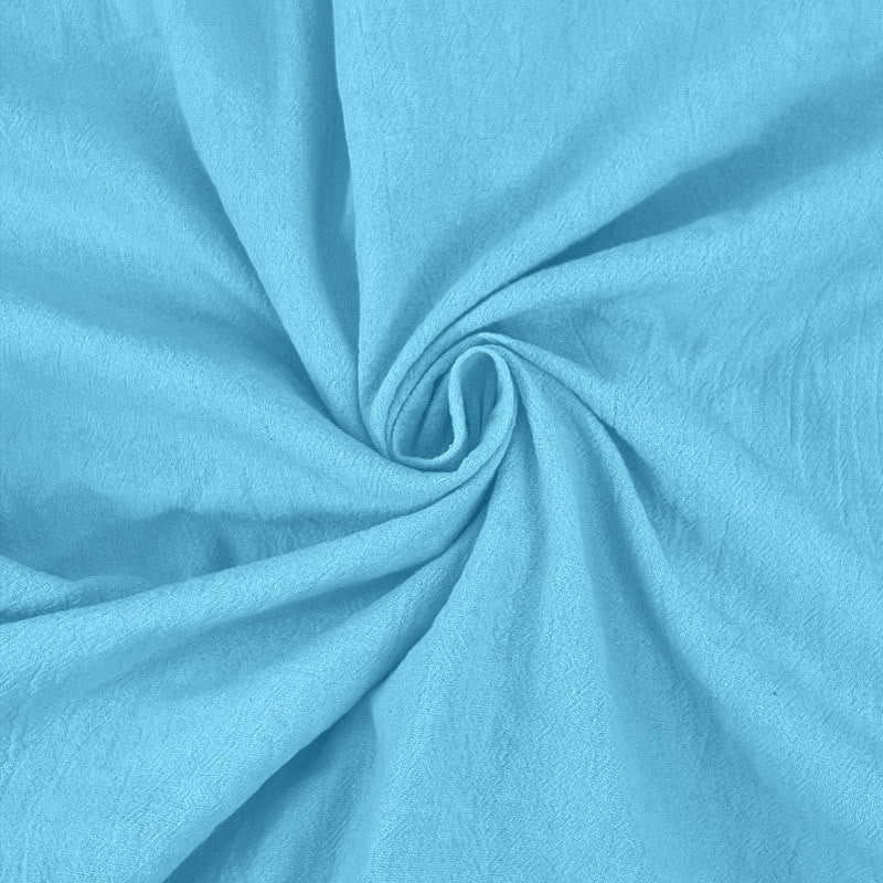 Camisa de lino para hombre con capucha, manga larga, botones y cordón, color liso, con Buddha Stones - image 24