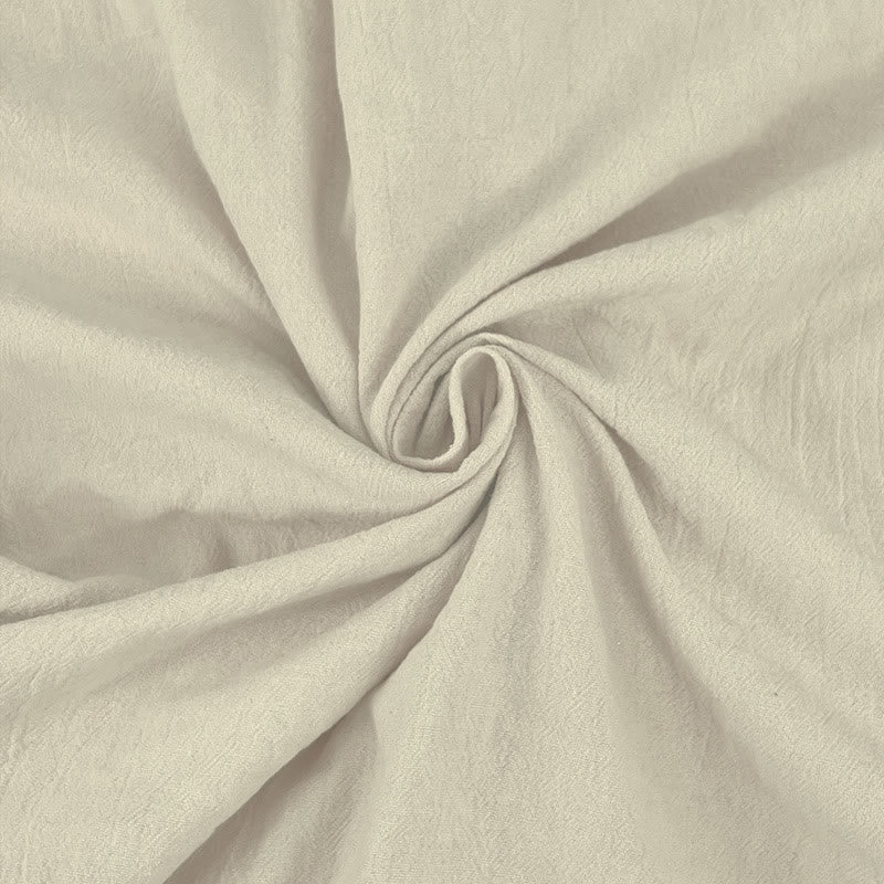 Camisa de lino para hombre con capucha, manga larga, botones y cordón, color liso, con Buddha Stones - image 31