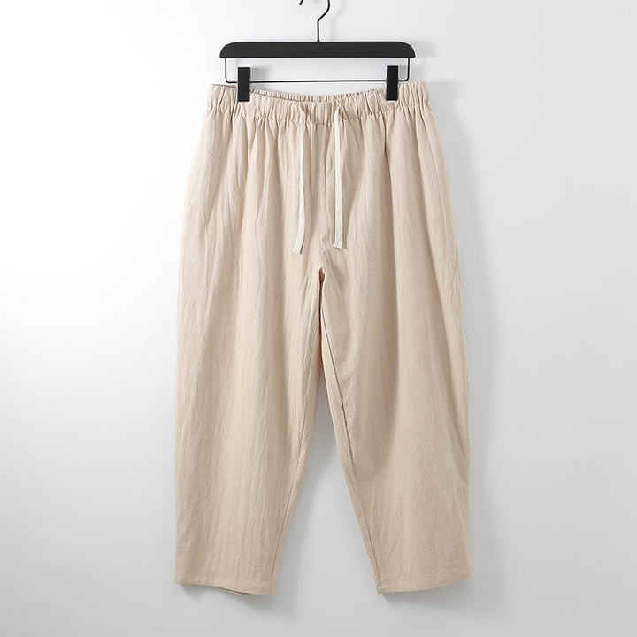 Conjunto de 2 piezas de kimono de algodón con pantalones hasta los tobillos para hombre con Buddha Stones. - image 12