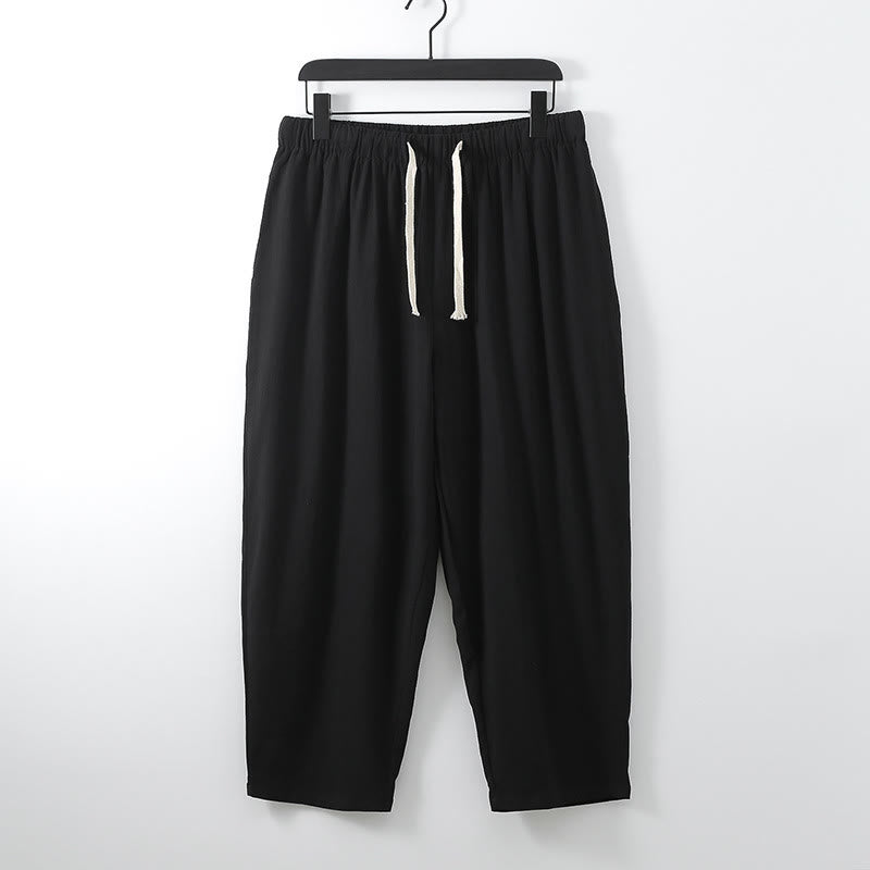 Conjunto de 2 piezas de kimono de algodón con pantalones hasta los tobillos para hombre con Buddha Stones. - image 8