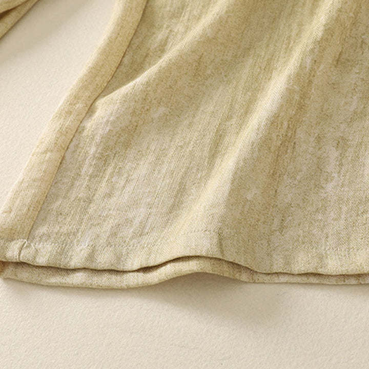 Pantalones de algodón de pierna ancha para mujer con diseño de Buddha Stones , lisos, con cordón y cremallera, con bolsillos, para verano - image 11