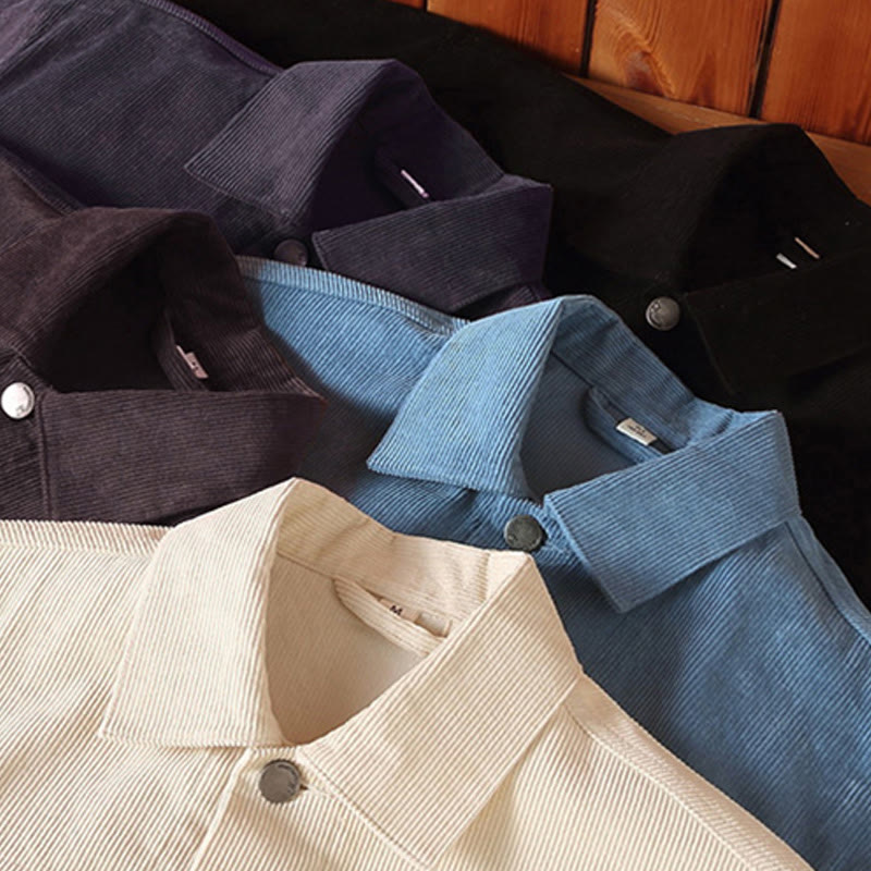 Chaqueta de algodón para hombre, con diseño de botones, manga larga y bolsillos, con estampado de Buddha Stones - image 12