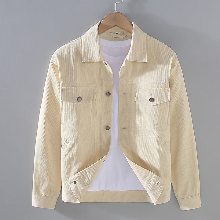 Chaqueta de algodón para hombre, con diseño de botones, manga larga y bolsillos, con estampado de Buddha Stones - Encaje antiguo - US/UK/AU42, EU52 (3XL) - image 1
