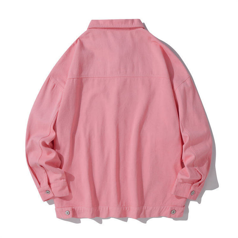 Chaqueta de algodón para hombre, con cuello alto, botones y manga larga, con estampado de Buddha Stones y bolsillos. - image 10