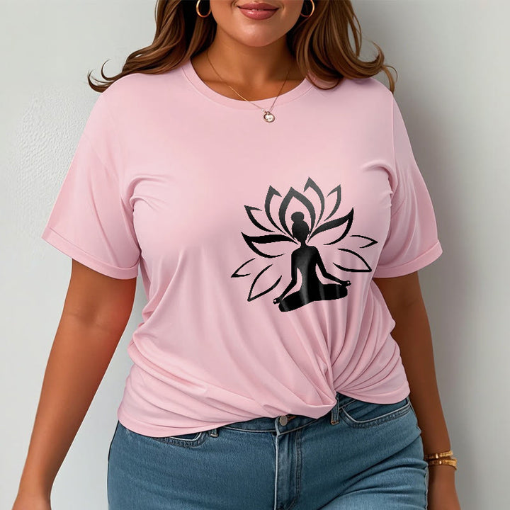 Camiseta con Buddha Stones y loto meditando - image 14
