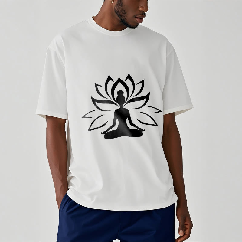 Camiseta con Buddha Stones y loto meditando - image 9