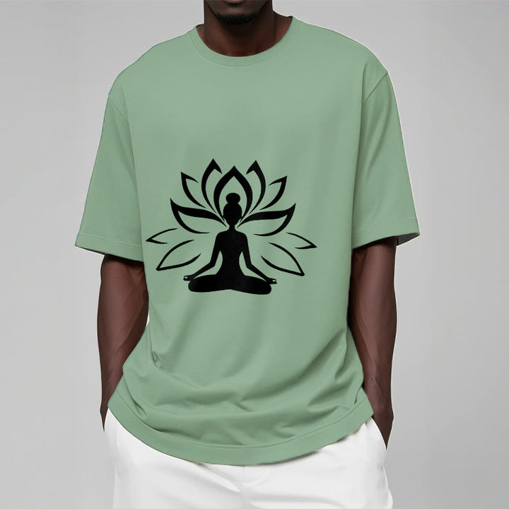 Camiseta con Buddha Stones y loto meditando - image 16