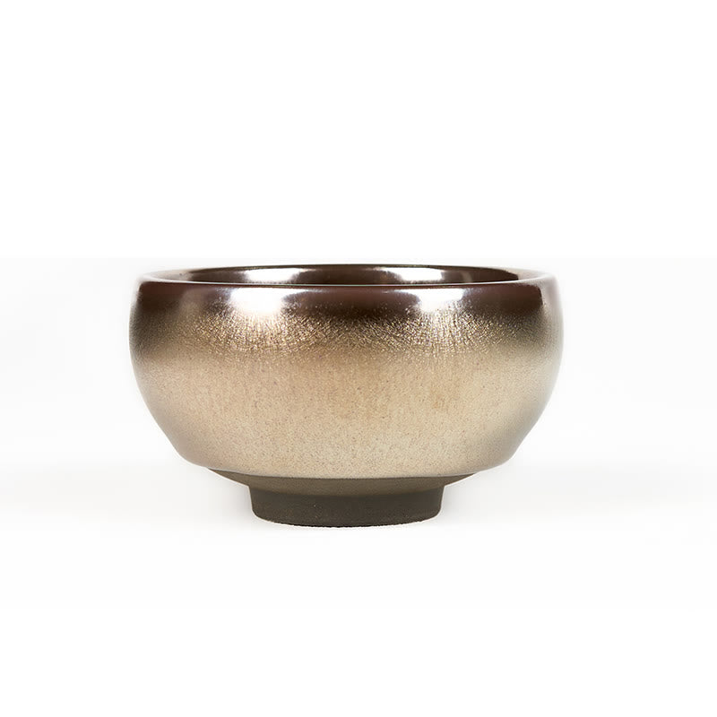 Taza de té de cerámica con diseño de pez koi y hojas de loto de Jianzhan, hecha a mano, de Buddha Stones, de Kung Fu, 150 ml - image 8